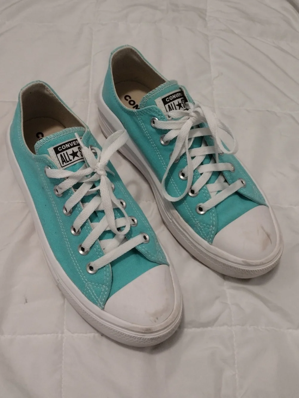 Converse Teal Move Low Top Sneakers